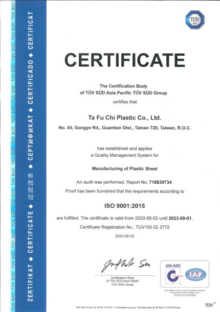 ISO Certification